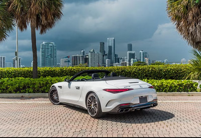 2022 Mercedes Benz AMG SL55 miami exotic toys (2)
