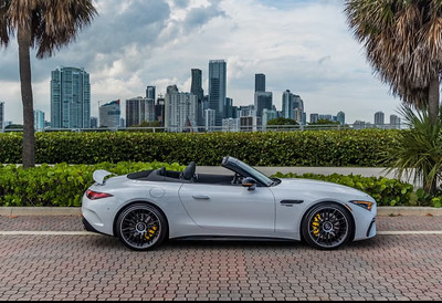2022 Mercedes Benz AMG SL55 miami exotic toys (6)